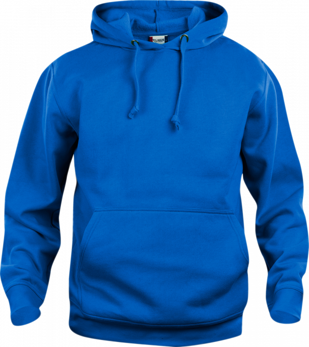 Clique - Basic Cotton Hoodie - Azul regio