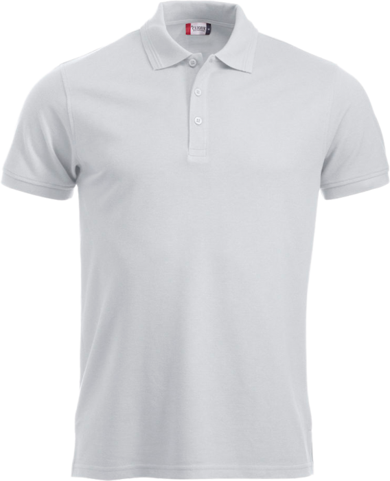 Clique - Manhatten Polo Tee Men - Blanc