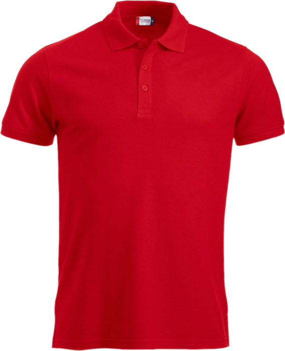 Clique - Manhatten Polo Tee Men - Vermelho