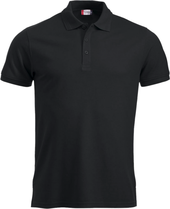 Clique - Manhatten Polo Tee Men - Nero