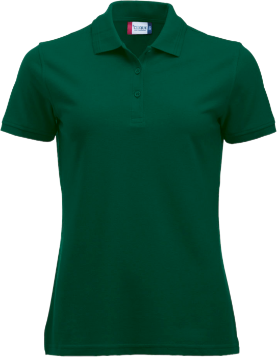 Clique - Manhatten Polo Tee Women - Grün