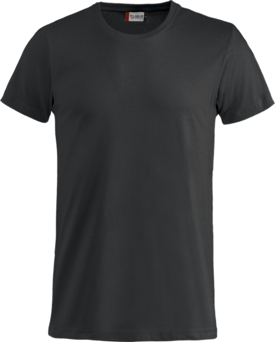 Clique - Basic Cotton T-Shirt - Zwart