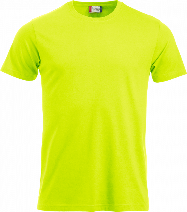 Clique - Classic Cotton Tee - Visibility Green