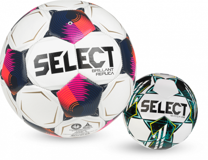 Select - Big Football - Branco & pink
