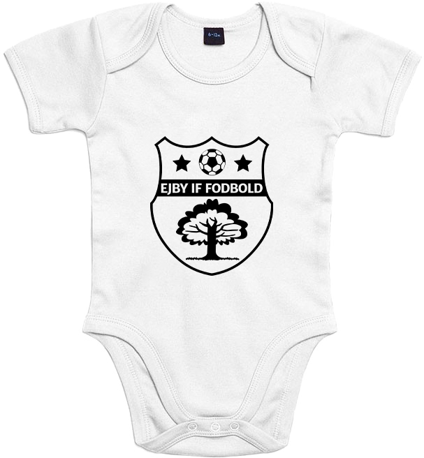 Babybugz - Ejby If Fodbold Baby Body - White