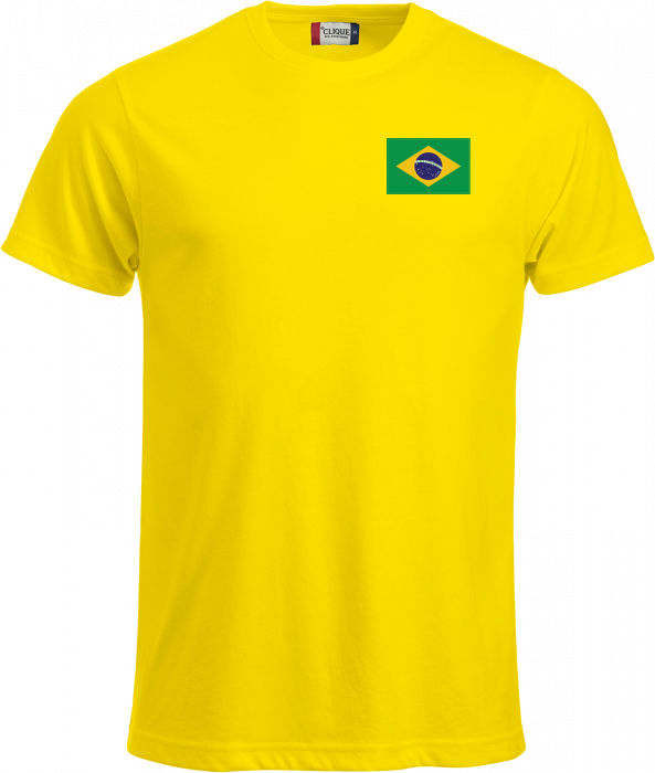 Clique - Country Jersey - Brazil - Gelb