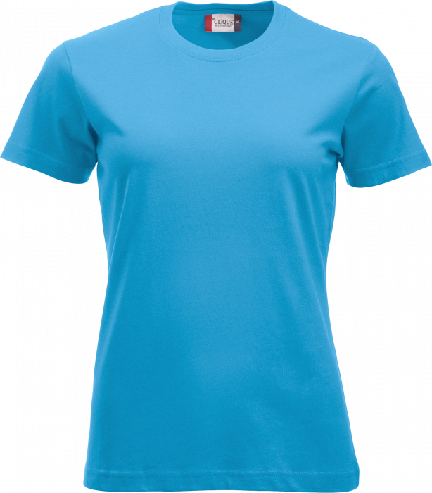 Clique - Classic Cotton Tee Women - Turkos