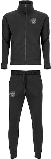 Sportyfied - Ejby If Fodbold Training Kit Mini - Black & white