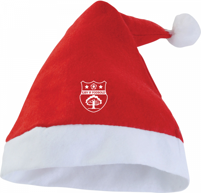 Sportyfied - Ejby If Fodbold Santa Hat - Rot & weiß