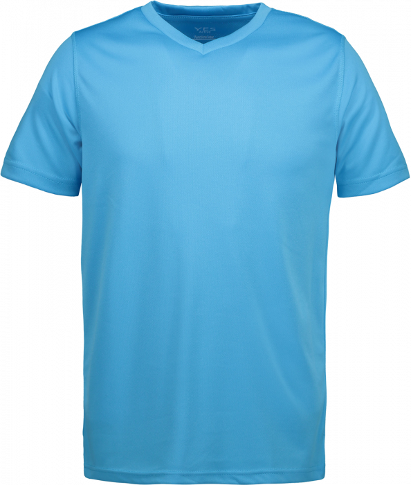 ID - Yes Aktiv T-Shirt Jr. - Cyan