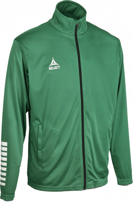 Select - Pisa Training Zip Jacket - Zielony & biały