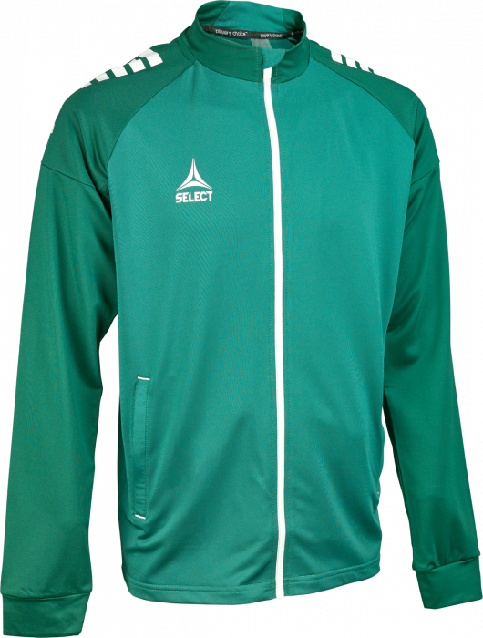 Select - Spain V25 Training Zip Jacket - Grön & vit