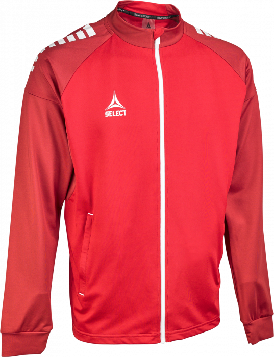 Select - Spain V25 Training Zip Jacket - Röd & vit
