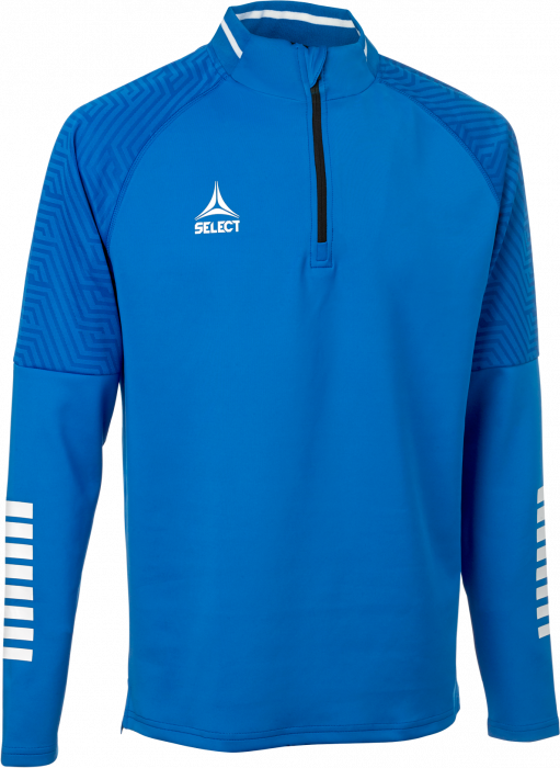 Select - Monaco V24 Training Sweat Half Zip Kids - Blu