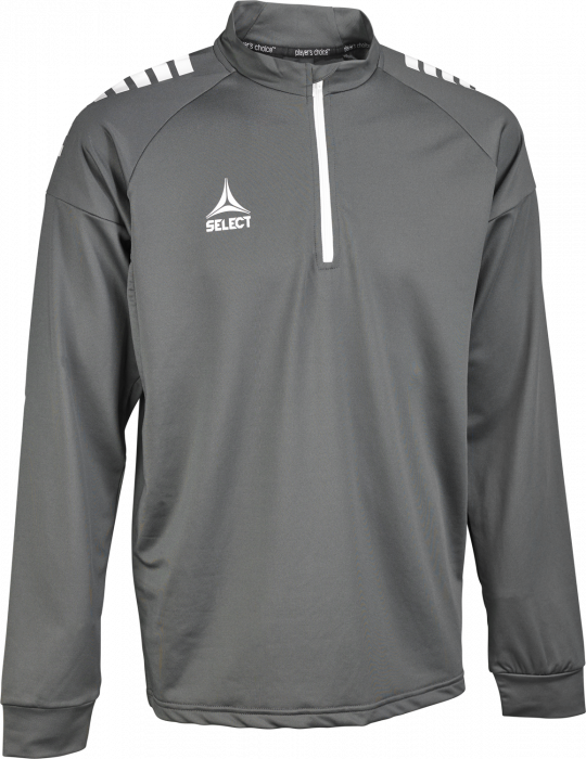 Select - Spain V25 Half-Zip Training Jacket - Grå & vit