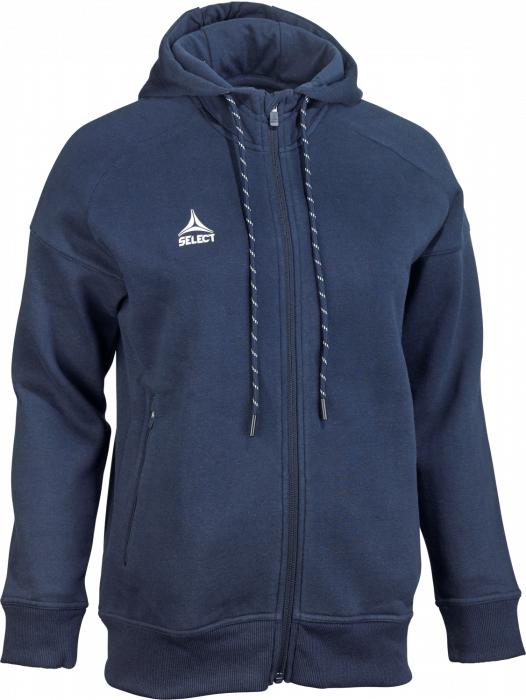 Select - Oxford V25 Hoodie W. Zip Women - Azul marino