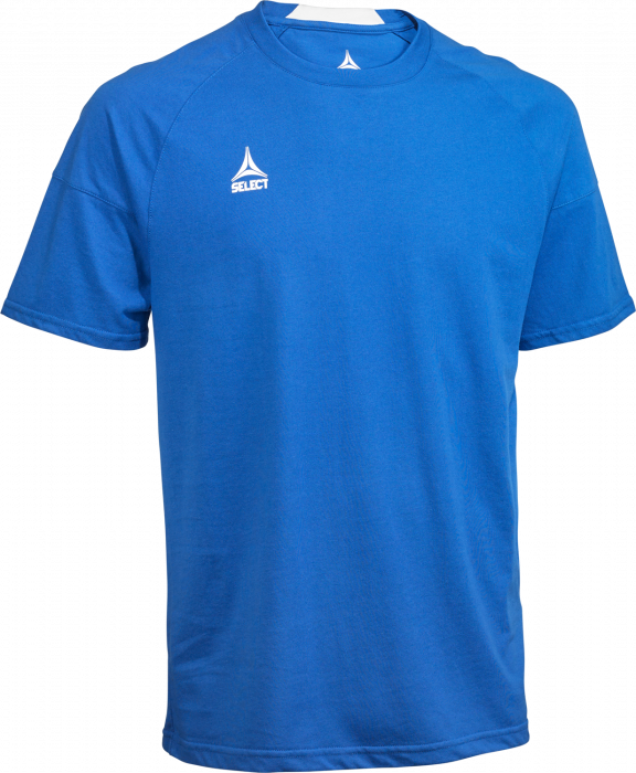Select - Oxford V25 T-Shirt - Niebieski