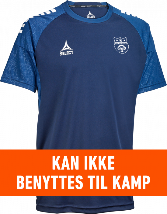 Select - Ejby If Fodbold Udebane T-Shirt - Navy blue & white