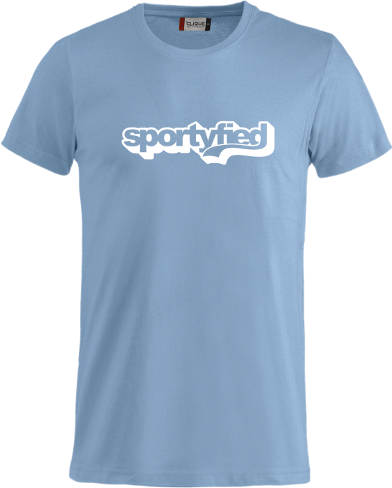 Clique - Sportyfied Tee - Azul claro