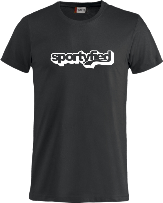 Clique - Sportyfied Tee - Negro